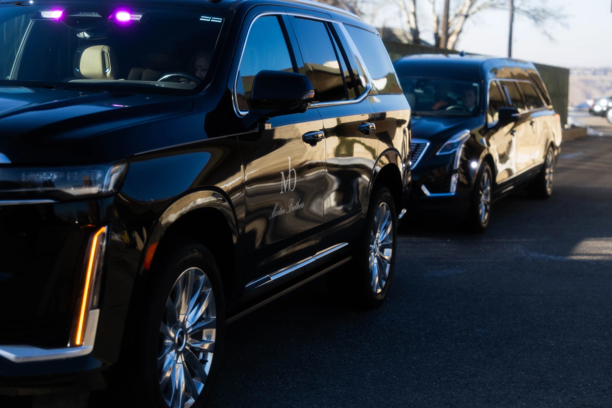 Our immaculate black Cadillac funeral fleet serving Lethbridge and Southern Alberta.
